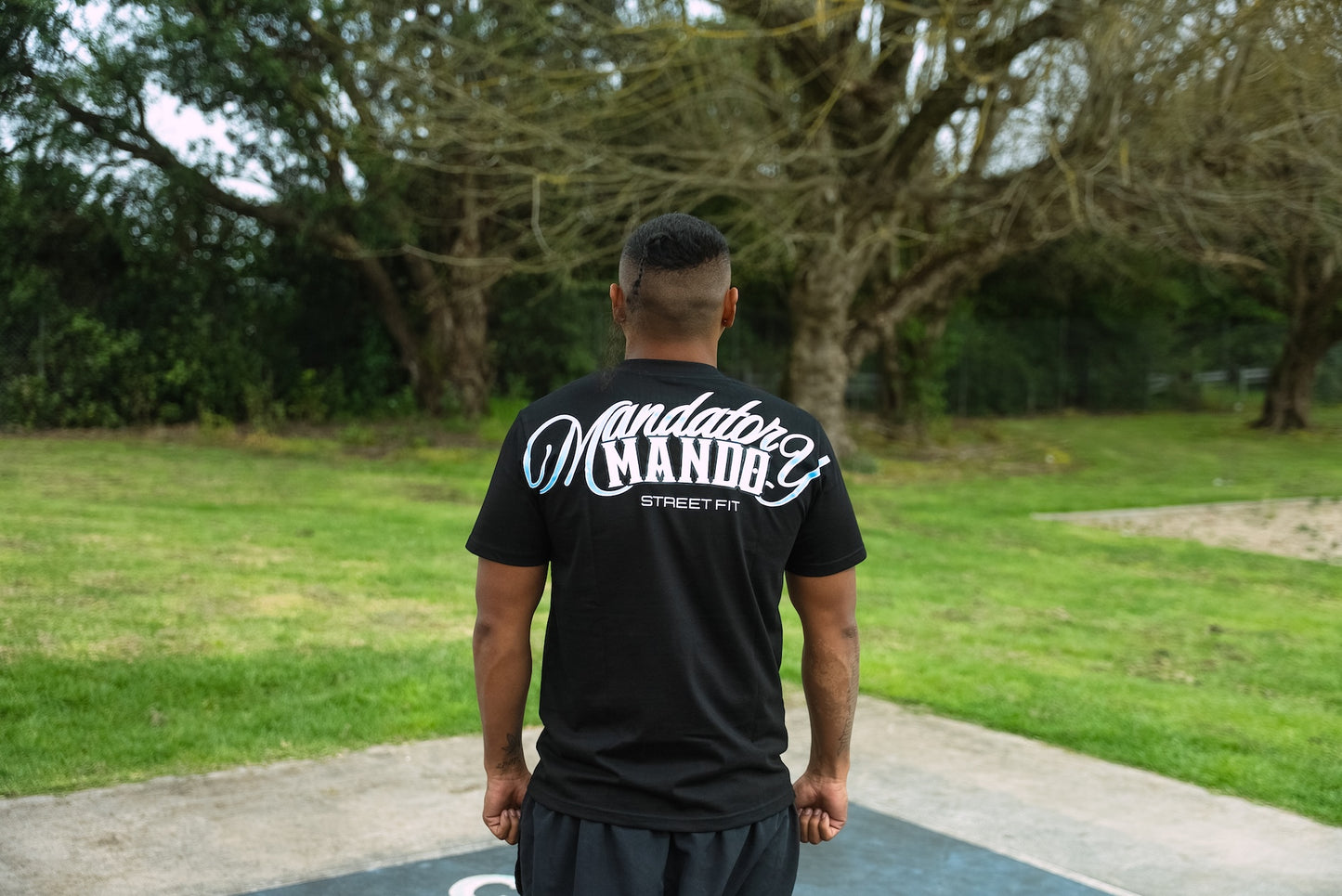 STREET FIT MANDO TEE (BLUE)